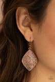 Flauntable Florals - Copper Earring