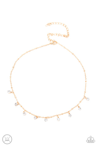 Dainty Diva - Gold Necklace