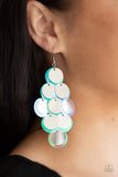 Sequin Seeker - Silver Earring