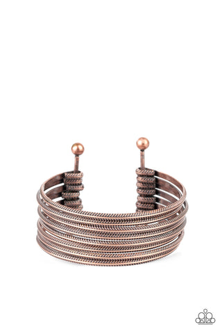 Now Watch Me Stack - Copper Bracelet