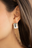 Save for a REIGNy Day - Gold Post Earring