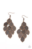 Loud and Leafy - Copper Earring