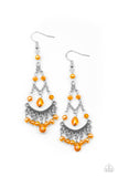 First In SHINE - Orange Earring