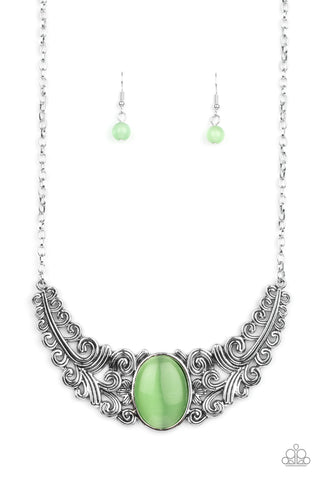 Celestial Eden - Green Necklace