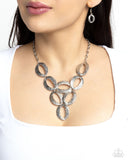 OVAL The Limit - Silver Necklace