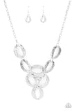 OVAL The Limit - Silver Necklace