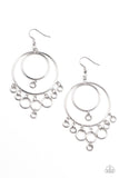 Roundabout Radiance - Silver Earring