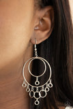 Roundabout Radiance - Silver Earring