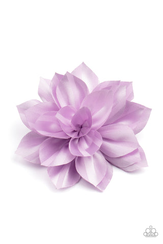 Gala Garden - Purple Hair Clip