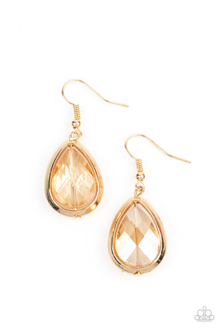 Drop-Dead Duchess - Gold Earring