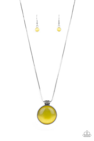 Look Into My Aura - Yellow Necklace