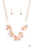 Effervescent Ensemble - Copper Necklace