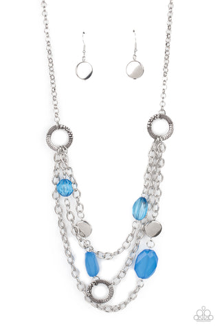 Oceanside Spa - Blue Necklace