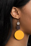 Modern Materials - Yellow Earring