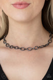 Craveable Couture - Black Choker Necklace