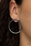 Spot On Opulence - Black Post Earring