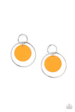 POP, Look, and Listen - Orange Post Earring