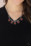 Majestically Mystic - Brown Necklace