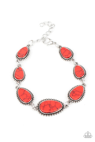 Elemental Exploration - Red Necklace