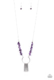 With Your ART and Soul - Purple Necklace