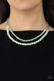 Parisian Princess - Green Necklace