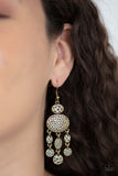 Get Your ARTIFACTS Straight - Brass Earring