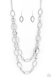 The OVAL-achiever - Silver Necklace