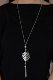 Palm Promenade - Silver Necklace