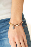 Perpetually Peaceful - Brown Bracelet