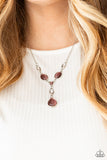 Ritzy Refinement - Purple Necklace