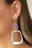 Material Girl Mod - Purple Earring