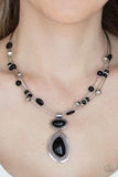 Discovering New Destinations - Black Necklace