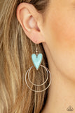 Happily Ever Hearts - Blue Earring