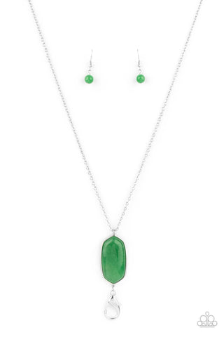 Elemental Elegance - Green Necklace