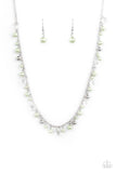 Pearl Essence - Green Necklace