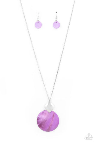 Tidal Tease - Purple Necklace