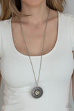 Aztec Apex - Brown Necklace