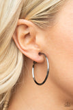 City Classic - Black Clip-On Earring