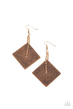 Block Party Posh - Copper Earring