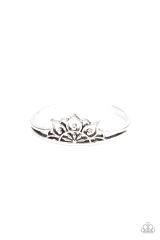 Mandala Mindfulness - Silver Bracelet