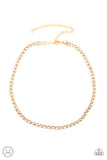 Starlight Radiance - Gold Choker Necklace