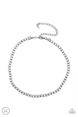 Starlight Radiance - Black Necklace