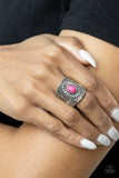 Exquisitely Ornamental - Pink Ring