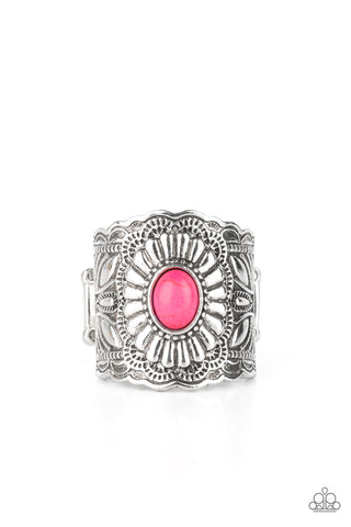 Exquisitely Ornamental - Pink Ring