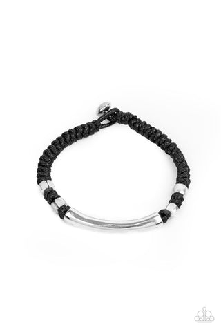 Grounded in Grit - Black Bracelet