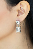 Cosmic Queen - White Post Earring