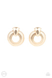 Industrial Innovator - Gold Clip-On Earring