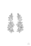 Frond Fairytale - White Post Earring