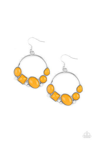 Beautifully Bubblicious - Orange Earring