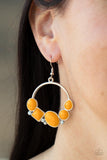 Beautifully Bubblicious - Orange Earring